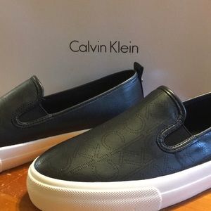 Calvin Klein valette cow kansas canvas shoes